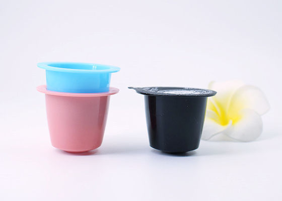 Farbige leere wiederverwendbare Kapsel-Plastikhülse des Kaffee-7ml